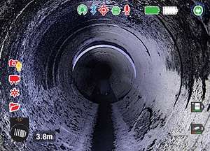 Sewer camera for home inspection, property and sewer inspectiong