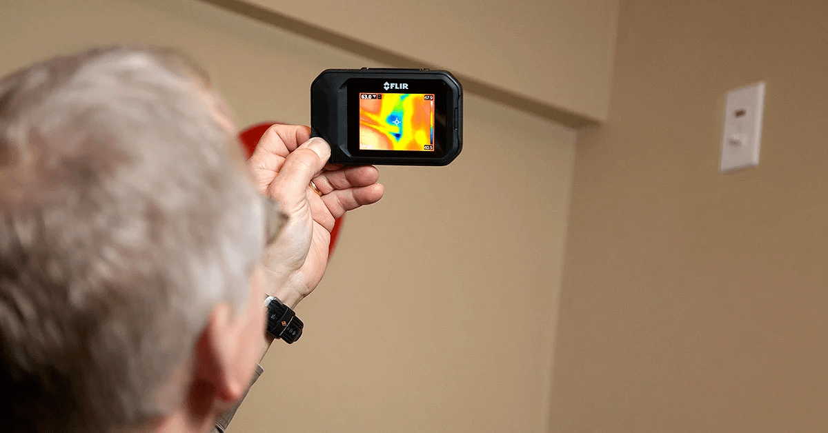 Infared home inspection edmonton, Thermography inspection for edmonton homes